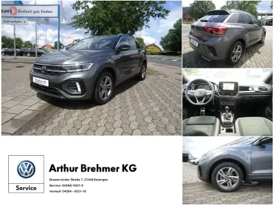 Gebraucht VW T-Roc Cabriolet R-line 150 PS (110 kW) 2025 Indiumgrau metallic SUV
