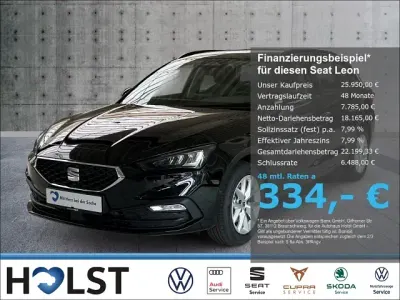 Neu Seat Leon Style 116 PS (85 kW) 2026 Schwarz Kombi