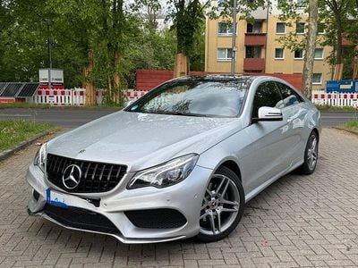 Second-hand Mercedes E200 AMG line 184 CP (135 kW) 2017 Argintiu Coupe