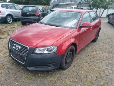 Gebraucht Audi A3 125 PS (91 kW) 2009 Rot Kleinwagen
