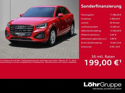 Gebraucht Audi Q2 Advanced 150 PS (110 kW) 2021 Rot SUV