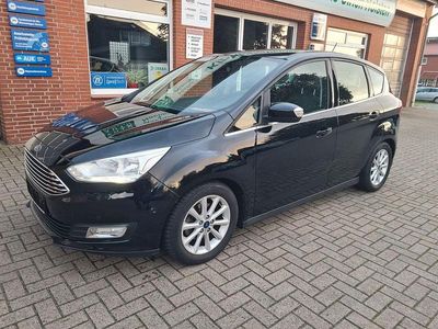 Gebraucht Ford C-MAX Titanium 125 PS (91 kW) 2017 Schwarz Van / Kleinbus