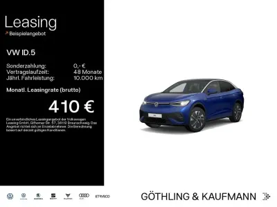 Gebraucht VW ID.5 Pro Performance 150 kW (204 PS) 2023 Blau SUV