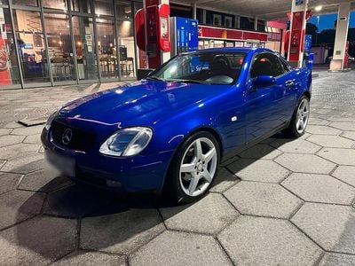 Gebraucht Mercedes SLK200 136 PS (100 kW) 1997 Blau Cabrio