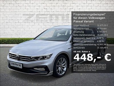 Gebraucht VW Passat Elegance 150 PS (110 kW) 2023 Pyritsilber metallic Kombi