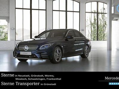 Cavansitblau Gebraucht 2020 Mercedes C300e AMG Limousine | 26.990 € (Teuer)