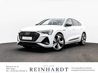 Brugt Audi e-tron Sportback S-Line 230 kW (313 HK) 2022 Hvid SUV