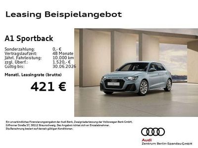 Neu Audi A1 Sportback S-Line 116 PS (85 kW) 2026 Kleinwagen