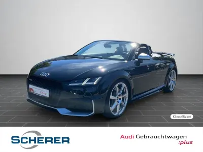 Gebraucht Audi TT Roadster Advanced 400 PS (294 kW) 2019 Mythosschwarz metallic (metallic) Cabrio