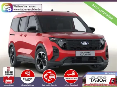 Neu Ford Tourneo Courier Active 125 PS (91 kW) 2026 Fantastic red metallic Van / Kleinbus