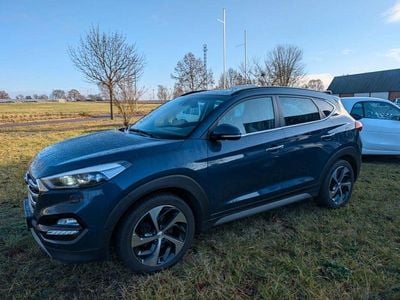 Gebraucht Hyundai Tucson 185 PS (136 kW) 2017 Blau SUV