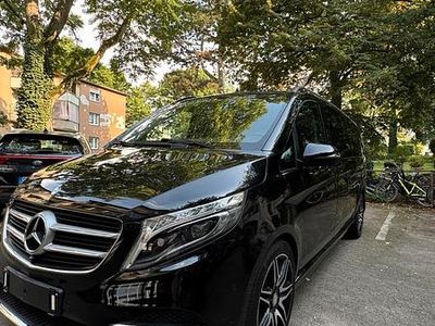 Gebraucht Mercedes V250 AMG line 190 PS (139 kW) 2016 Schwarz Van / Kleinbus