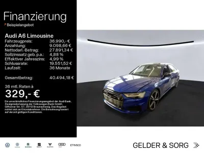 Gebraucht Audi A6 Advanced 299 PS (219 kW) 2022 Blau Limousine