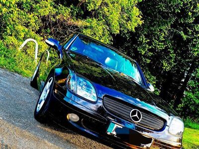 Gebraucht Mercedes SLK200 163 PS (119 kW) 2003 Schwarz Cabrio