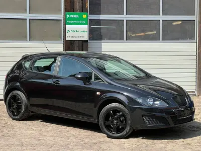 Gebraucht Seat Leon Reference 102 PS (75 kW) 2009 Schwarz Kleinwagen