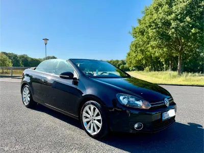Gebraucht VW Golf Cabriolet Exclusive 122 PS (89 kW) 2013 Schwarz Cabrio