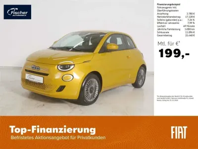 Neu Fiat 500 65 PS (47 kW) 2025 Gelb Limousine