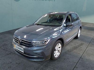 Grau Gebraucht 2023 VW Tiguan Life SUV | 39.650 € (Teuer)