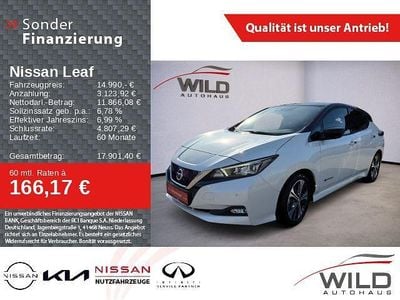 Schwarz Gebraucht 2020 Nissan Leaf N-Connecta Kleinwagen | 14.990 € (Fairer Preis)