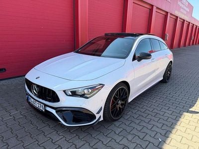 Gebraucht Mercedes CLA220 Shooting Brake AMG line 190 PS (139 kW) 2019 Weiß Kombi