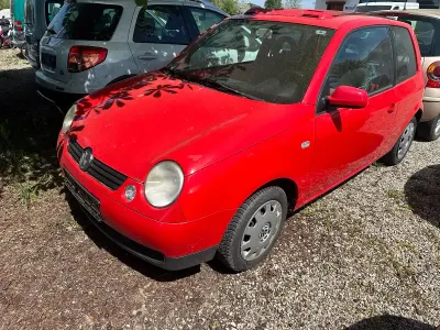 Brugt VW Lupo 50 HK (36 kW) 2002 Rød Hatchback