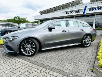 Gebraucht Mercedes CLA200 AMG 163 PS (119 kW) 2020 Mountaingrau  met. Coupé