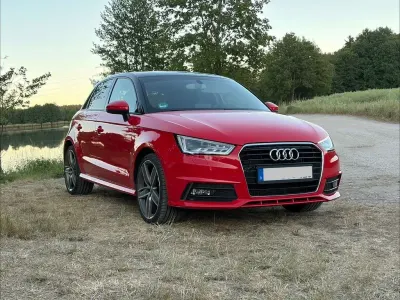 Gebraucht Audi A1 S-Line 90 PS (66 kW) 2017 Rot Kleinwagen