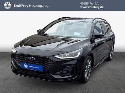 Gebraucht Ford Focus ST-Line X 125 PS (91 kW) 2023 Agate black metallic Kombi