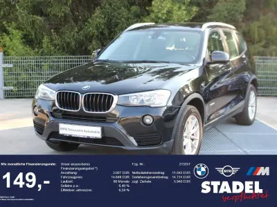 Gebraucht BMW X3 184 PS (135 kW) 2015 Schwarz SUV