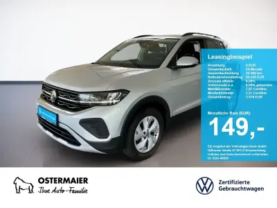 Gebraucht VW T-Cross Life 95 PS (69 kW) 2025 Silber SUV