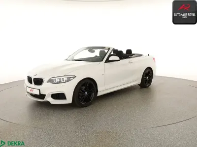 Gebraucht BMW 218 Shadowline 136 PS (100 kW) 2018 Alpinweiss iii Cabrio