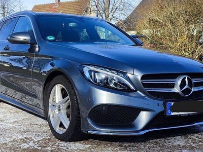 gebraucht Mercedes C250 d 4MATIC T Autom. - Allrad; 8-fach Alu