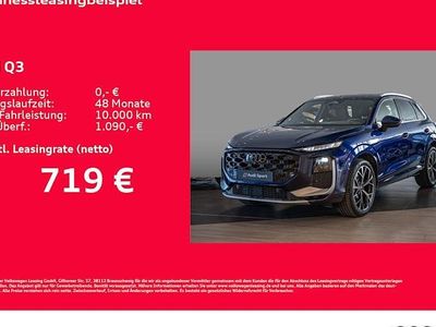 Neu Audi Q3 Ambiente 204 PS (150 kW) 2026 Blau SUV