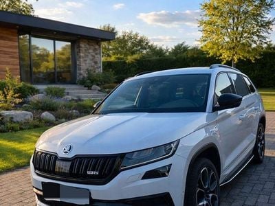 Gebraucht Skoda Kodiaq RS 239 PS (175 kW) 2020 Weiß SUV