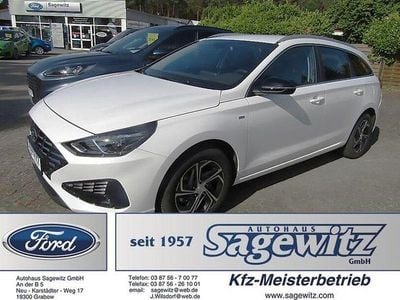 Serenity white pearl Gebraucht 2023 Hyundai i30 Kombi | 20.990 € (Fairer Preis)