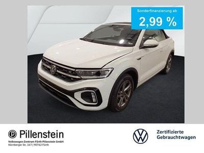 Second-hand VW T-Roc Cabriolet R-line 150 CP (110 kW) 2025 Alb Cabrio