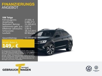 Neu VW Taigo R-line 116 PS (85 kW) 2026 Schwarz SUV
