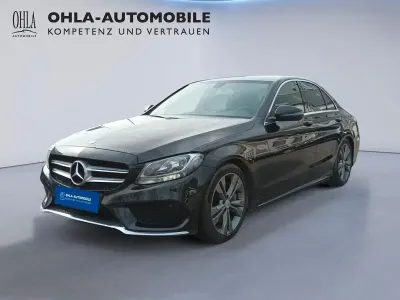 Usata Mercedes C200 AMG line 184 CV (135 kW) 2017 Nero Berlina