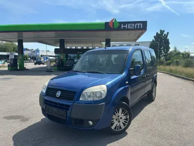 Gebraucht Fiat Doblò Dynamic 84 PS (61 kW) 2006 Blau Van / Kleinbus