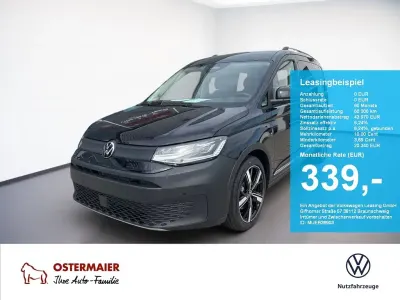 Neu VW Caddy PanAmericana 116 PS (85 kW) 2025 Deep black perleffekt Van / Kleinbus
