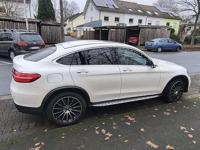 Gebraucht Mercedes GLC220 AMG line 170 PS (125 kW) 2017 Weiß Coupé