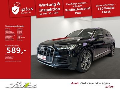 gebraucht Audi Q7 55 TFSI e qu tiptronic s-line Head Up*Matrix