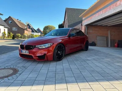 Używany BMW M3 Competition Edition 450 KM (330 kW) 2018 Pomarańczowy Sedan/Limuzyna