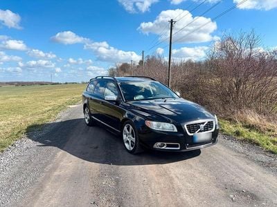 Gebraucht Volvo V70 R-Design 185 PS (136 kW) 2008 Schwarz Kombi