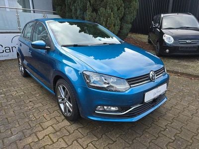 Gebraucht VW Polo Highline 110 PS (80 kW) 2016 Blau Kleinwagen