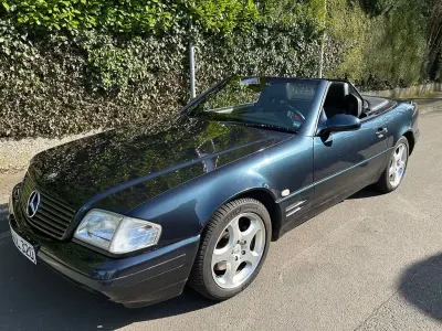 Gebraucht Mercedes SL320 224 PS (164 kW) 2000 Blau Cabrio