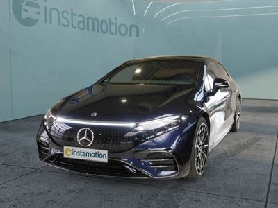 gebraucht Mercedes EQS450+ EQS 450+ AMG NIGHT DISTR SPUR PANO WIDE 360 PDC