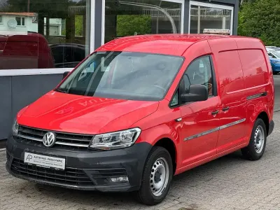 Gebraucht VW Caddy Maxi 102 PS (75 kW) 2017 Rot Van / Kleinbus