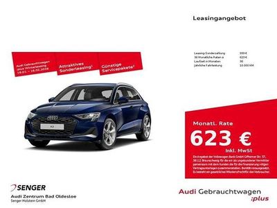 Navarrablau Gebraucht 2025 Audi A3 Advanced Limousine | 34.980 € (Fairer Preis)