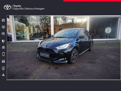 Mysticschwarz mica Gebraucht 2022 Toyota Yaris Hybrid Basis Limousine | 18.490 € (Guter Preis)
